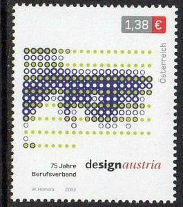 Австрия 2002, Дизайн. 1 марка